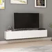 Comoda TV Rigel - White, Alb, 180x30x32 cm