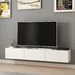 Comoda TV Rigel - White, Alb, 180x30x32 cm